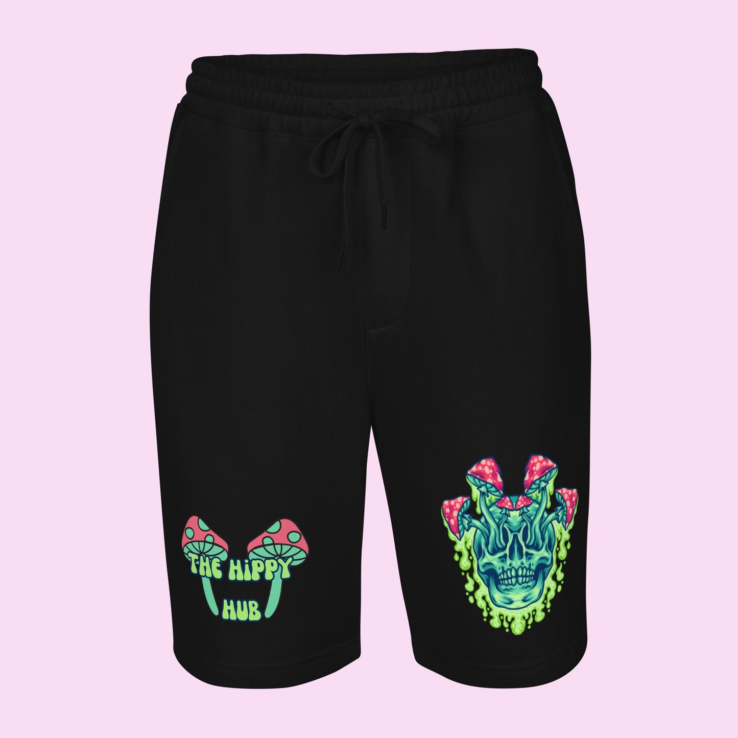 Magic Mushroom Men's fleece shorts - The Hippy Hub