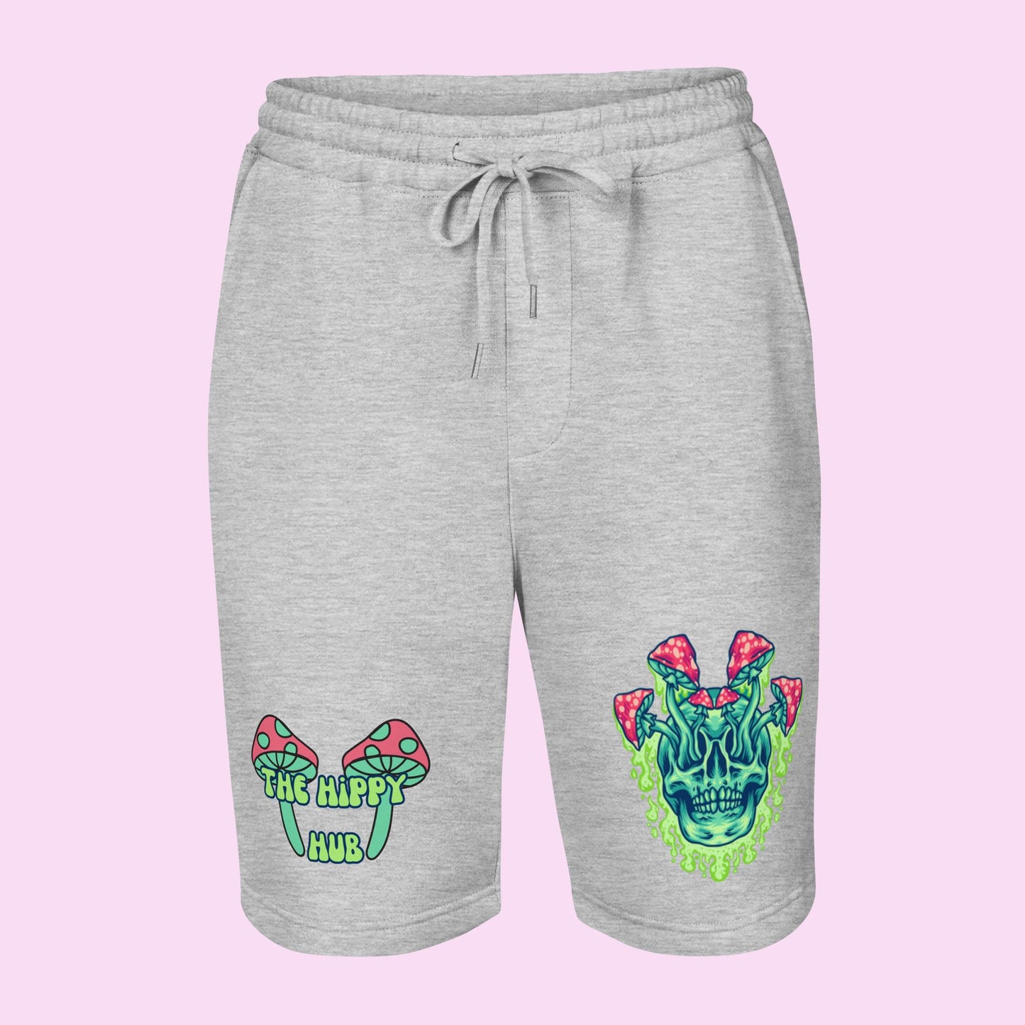 Magic Mushroom Men's fleece shorts - The Hippy Hub