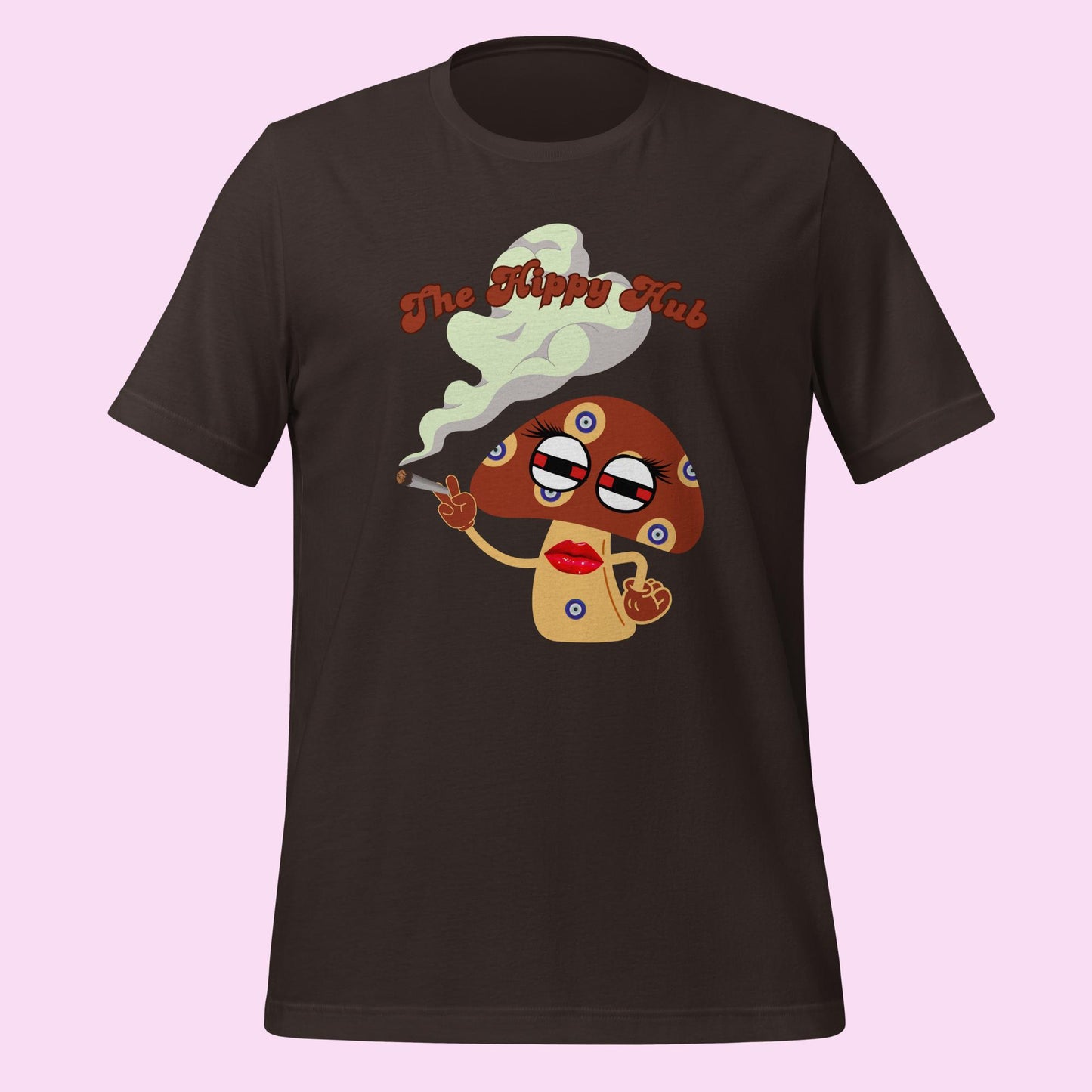 Staci the Evil Eye Mushroom Unisex t-shirt - The Hippy Hub