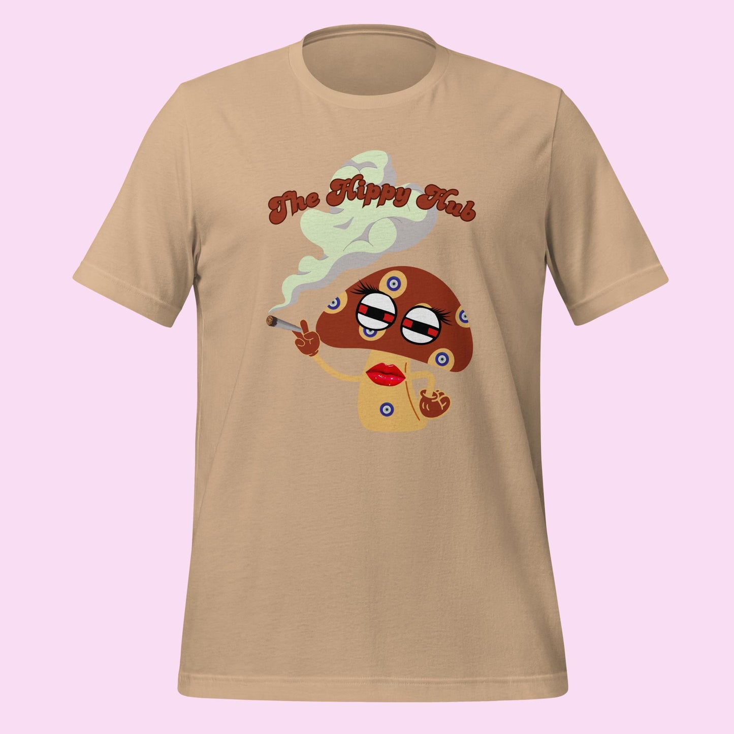 Staci the Evil Eye Mushroom Unisex t-shirt - The Hippy Hub