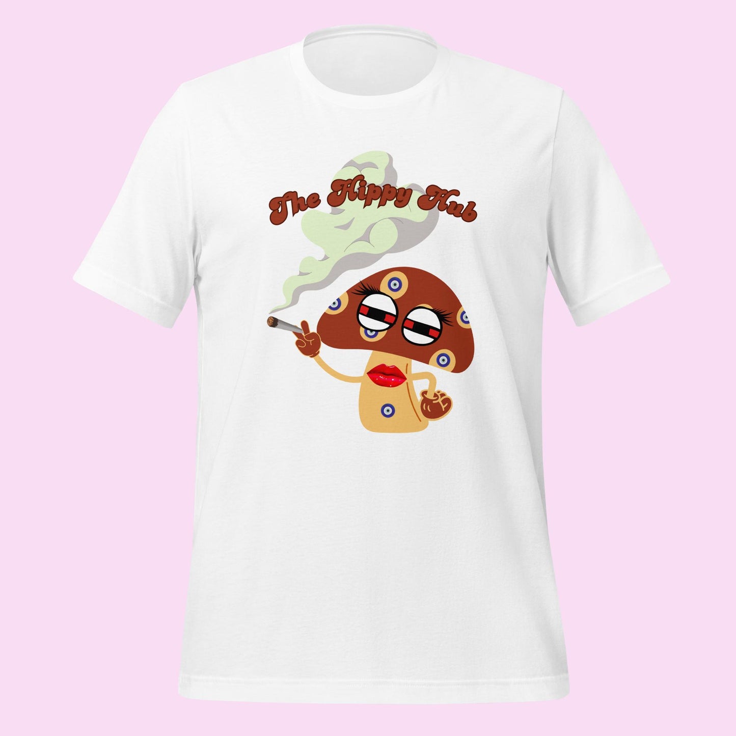 Staci the Evil Eye Mushroom Unisex t-shirt - The Hippy Hub