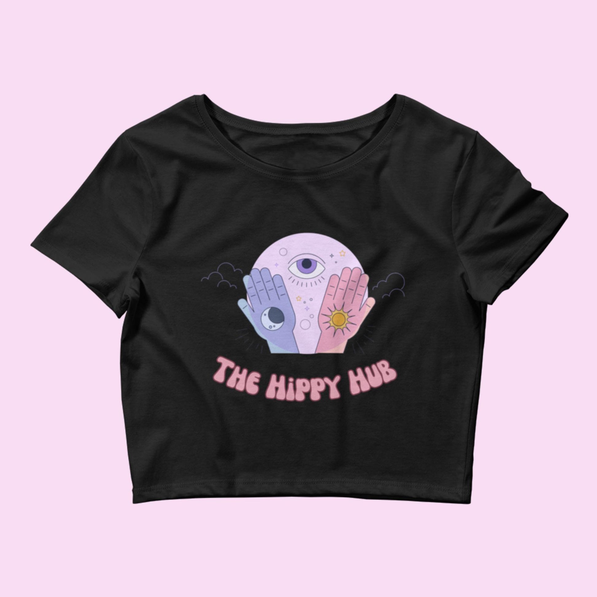 Third Eye Women’s Crop Tee - The Hippy Hub